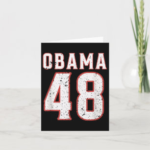 Obama 48 Th President Usa America 2028  Card