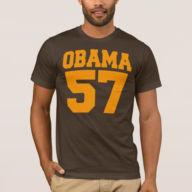 Obama 57 States Tee Shirt (Front)
