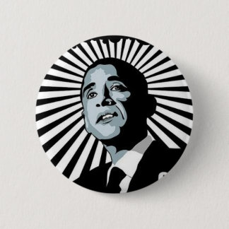 obama 5 6 cm round badge