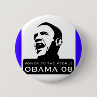 obama 6 cm round badge