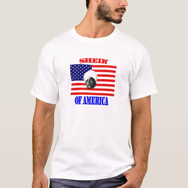 Obama American Sheik T-Shirt (Front)