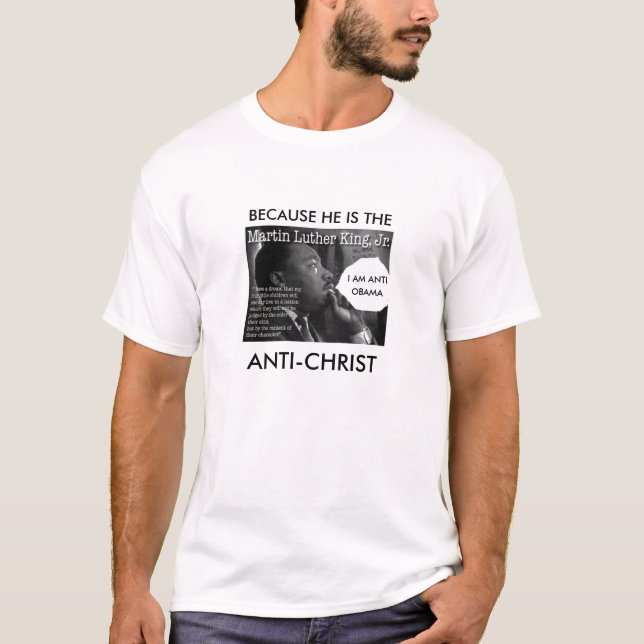 OBAMA-ANTICHRIST T-Shirt (Front)