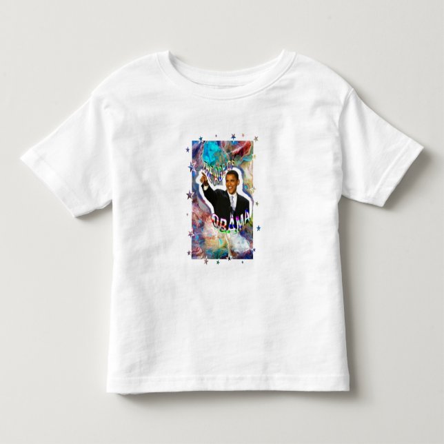 Obama Aquarius Kid's shirt (Front)