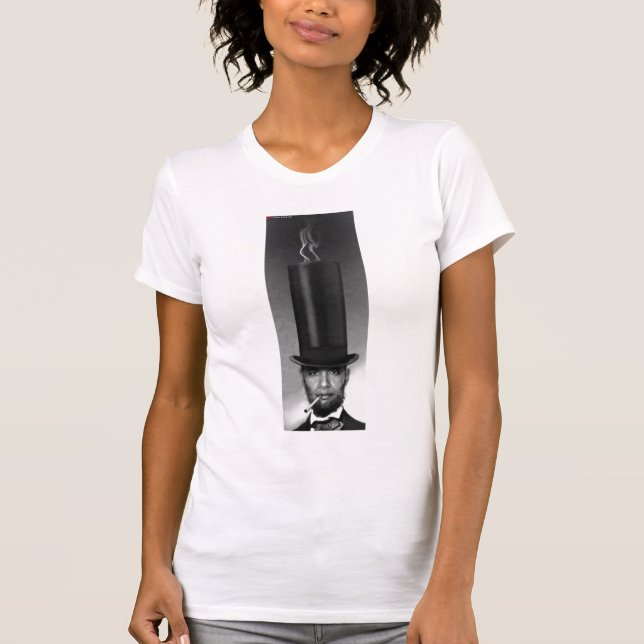 Obama As Lincoln T-Shirt (Front)