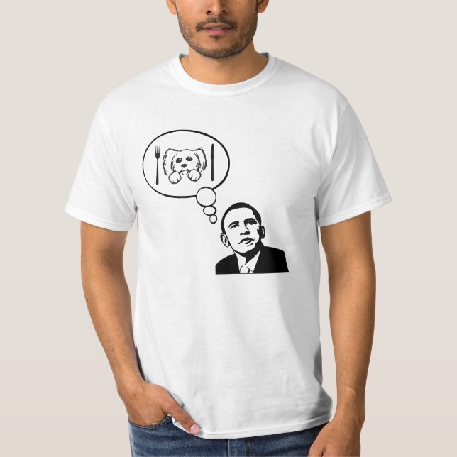 Obama Ate Dog shirt (Front)