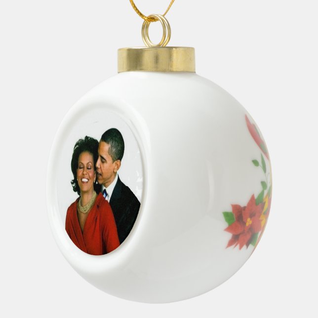 OBAMA-BALL ORNAMENT (Right)