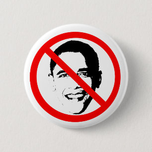 Obama Barack No 6 Cm Round Badge