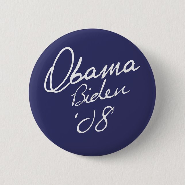 Obama Biden '08 Button (Front)
