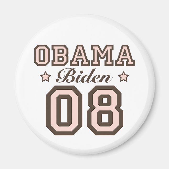 Obama Biden 08 Magnet (Front)