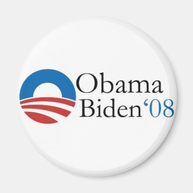 Obama Biden '08 Magnet (Front)
