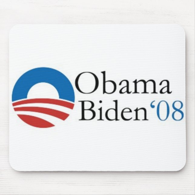 Obama Biden '08 Mousepad (Front)