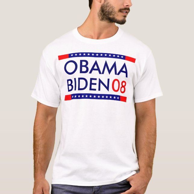 Obama Biden 08 T-Shirt (Front)