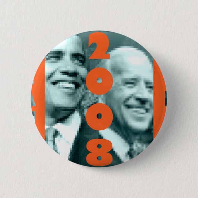 Obama Biden 2008 Button (Front)