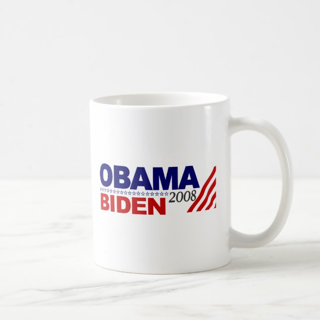 Obama Biden 2008 Coffee Mug (Right)