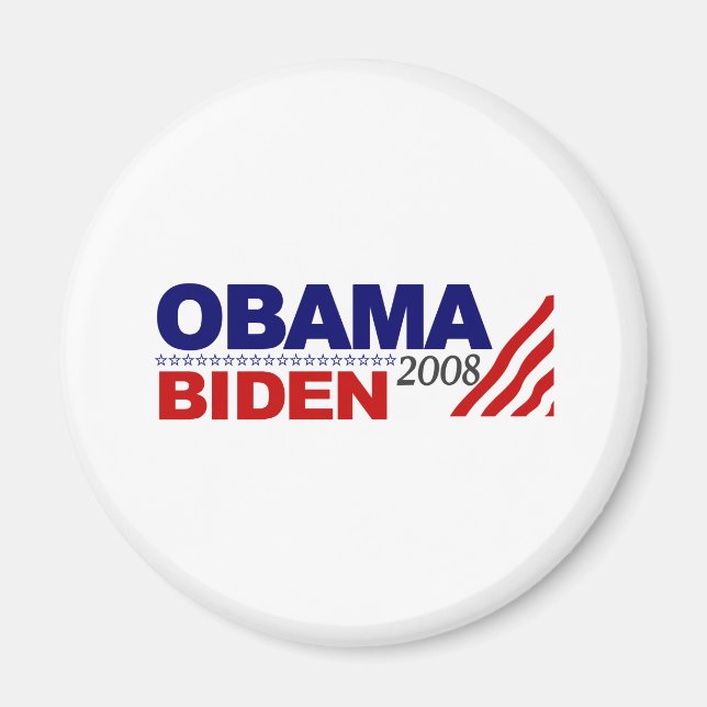 Obama Biden 2008 Magnet (Front)