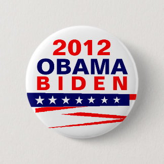 OBAMA-BIDEN 2012 6 CM ROUND BADGE