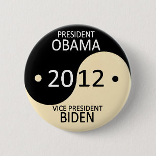 Obama/Biden 2012 6 Cm Round Badge