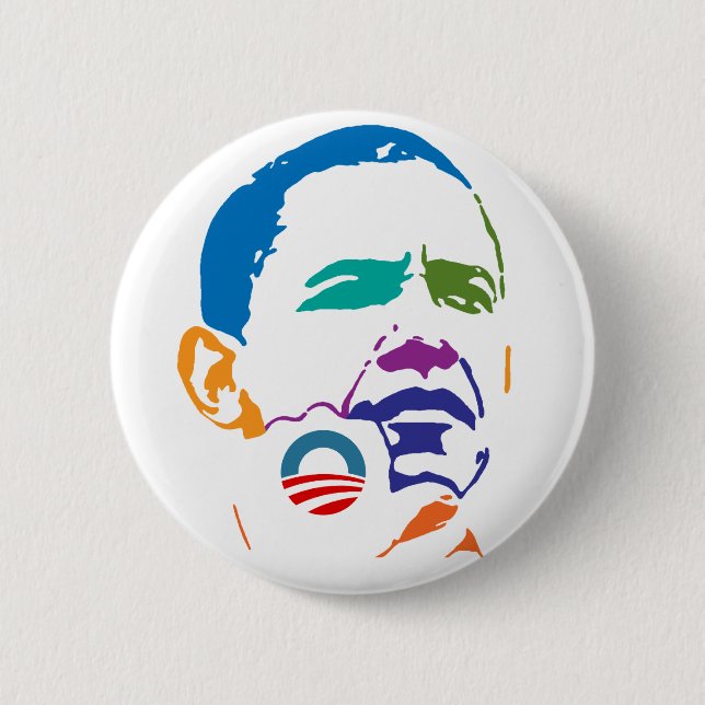 Obama Biden 2012 6 Cm Round Badge (Front)