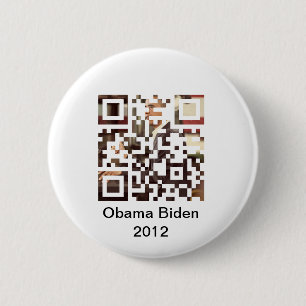 Obama Biden 2012 6 Cm Round Badge