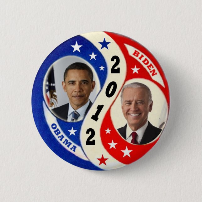 Obama Biden 2012 Jugate button (Front)
