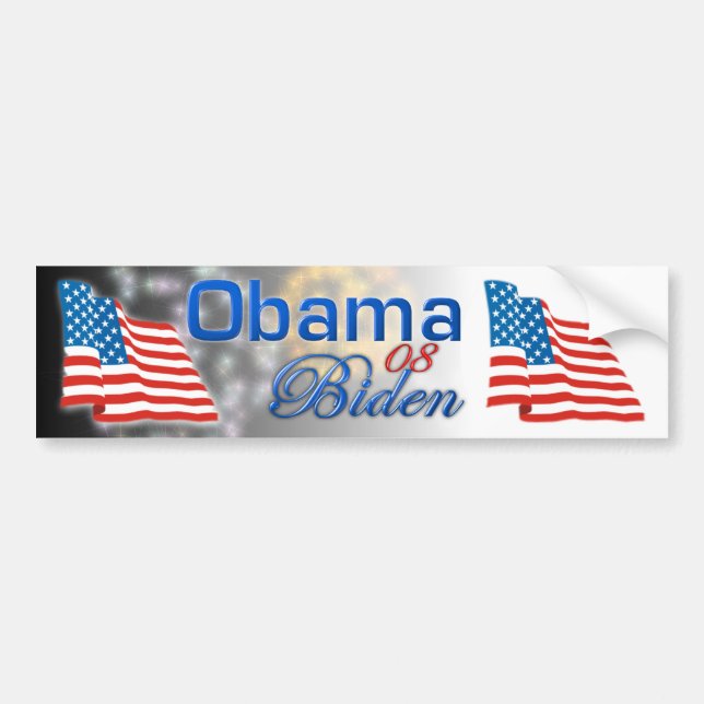 obama biden bumper sticker (Front)
