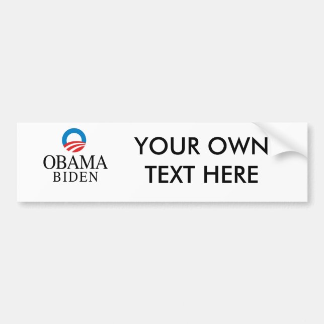 Obama / Biden Bumper Sticker (Front)