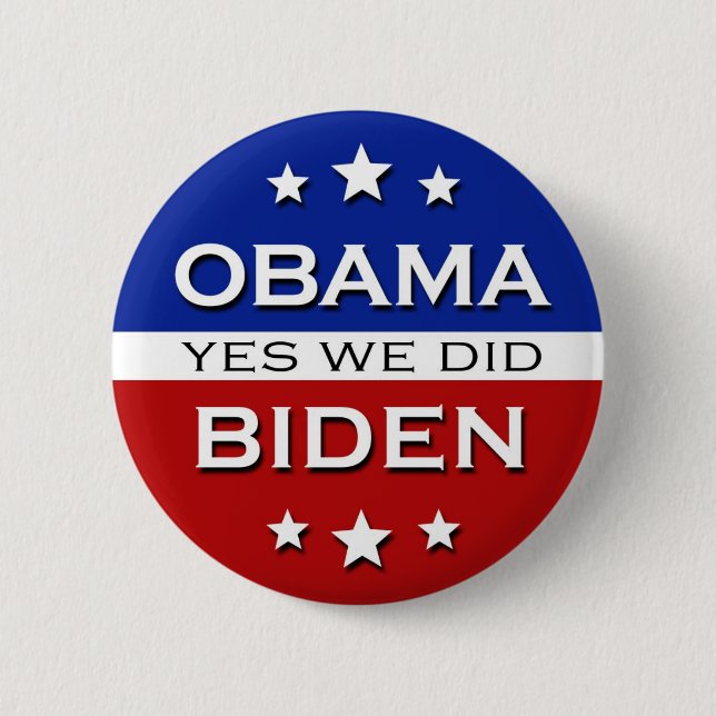 Obama Biden - button (Front)