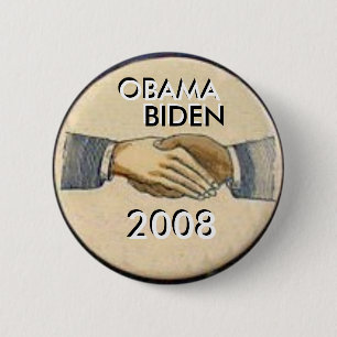 Obama / Biden Handshake Button