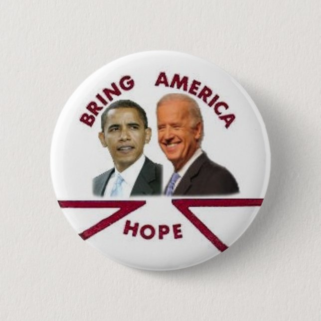 Obama / Biden Hope Button (Front)