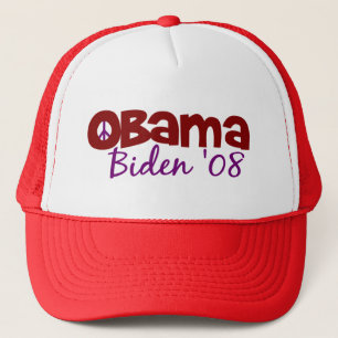 Obama Biden Peace Trucker Hat