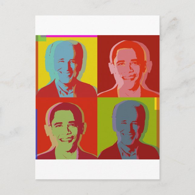 Obama biden postcard (Front)