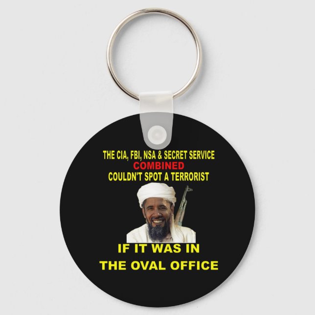 OBAMA BIN LADEN KEY RING (Front)