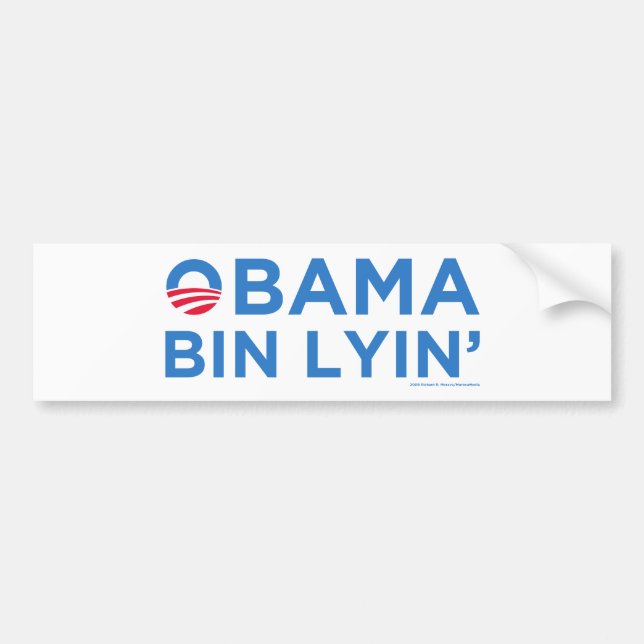 Obama bin Lyin' Bumper Sticker (Front)
