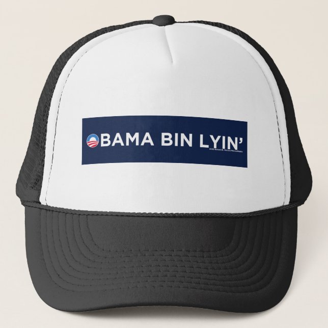 Obama bin Lyin' Trucker Hat (Front)