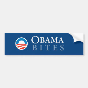 Obama Bites Bumper Sticker
