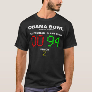 Obama Bowl - Official Scoring T-Shirt