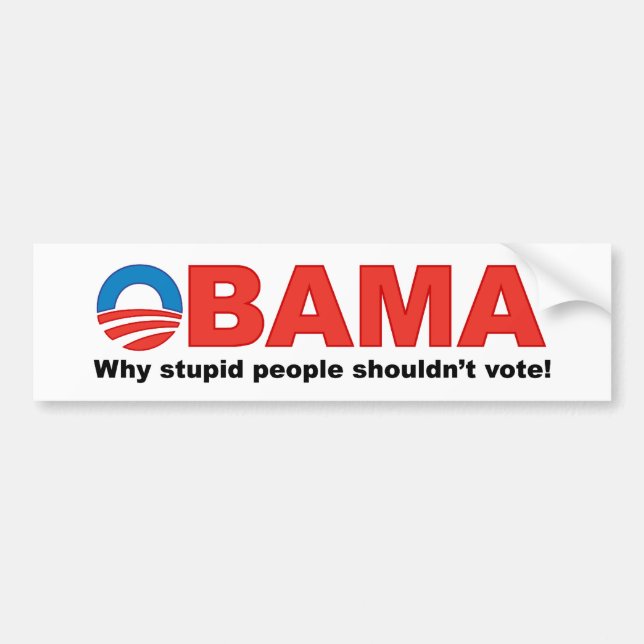 Obama Bumper Sticker (Front)