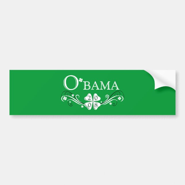 O'bama Bumper Sticker (Front)
