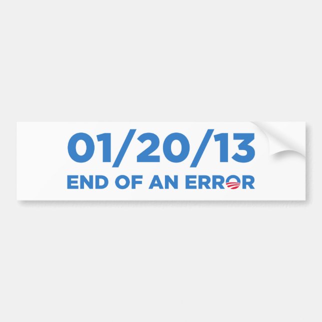 Obama Bumper Sticker (Front)