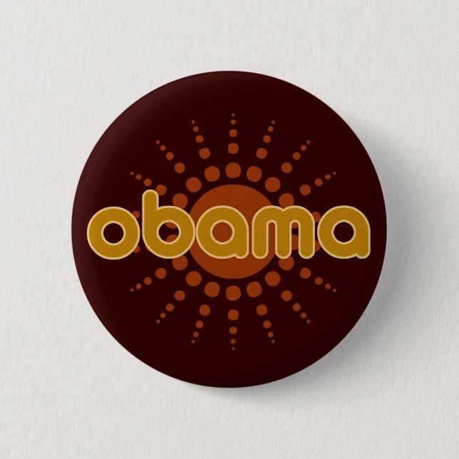 OBAMA - button (Front)