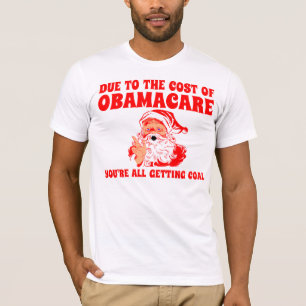 Obama Care Affects Santa T-Shirt