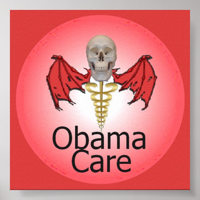 OBAMA CARE Poster (Front)