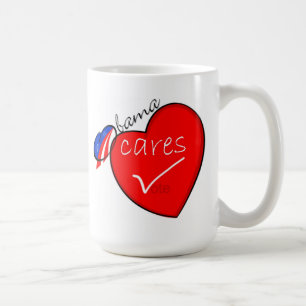 Obama cares mug