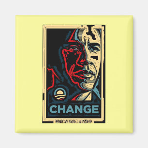 Obama Change Magnet