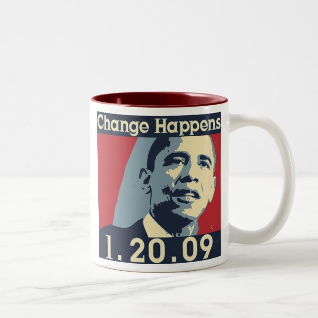 Obama Change Mug (Right)