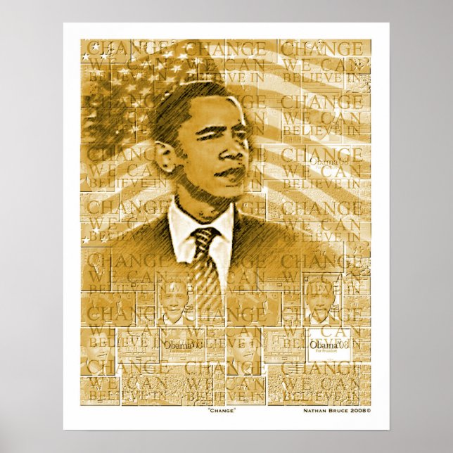 Obama "Change Poster (Front)