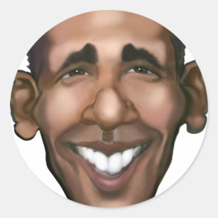 Obama Classic Round Sticker