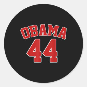 Obama classic round sticker