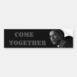 Obama/Come Together Bumper Sticker