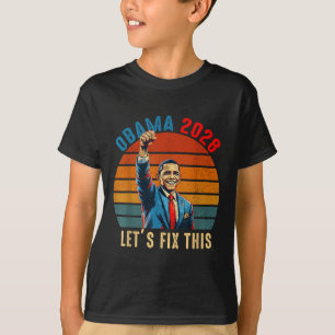 Obama Comeback 2028 Statement 0 T-Shirt